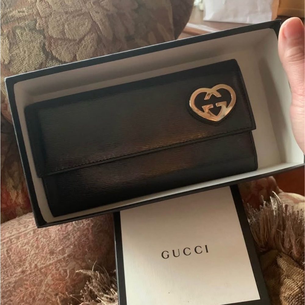 Authentic Guccissima Black Wallet